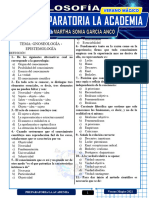 Gnoseología y Epistemología - Filosofía