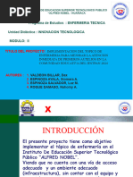 Implementacion Del Topico Exposicion.