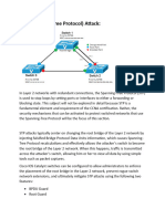 STP (Spanning Tree Protocol) Attack