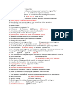 Class12 Test 7 Zoology Evolution