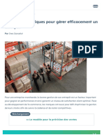 9 Conseils Logistiques Pour Gérer Efficacement Un Entrepot