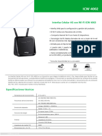 Datasheet Icw 4002 Es