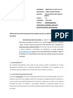 PJ - 18.2023 - Exp 00808-2023-59-2501-Jp-Ci-03 - Apersonamiento, Oposición A La Medida Cautelar y Desafectación Del Bien Inmueble - Vera Artega Nieves