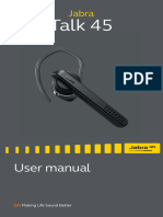 Jabra Talk 45 User Manual - EN - English - RevB