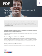 1 Diagnosis and Assessment of A Disability