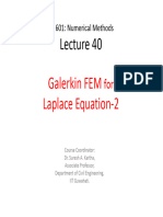 CE601 Num Meth Lecture 40