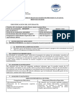 Jenifer Rocío Anaís Larraín Mora 6A INFORME PSICOPEDAGÓGICO (PRUEBA INFORMAL DE PROGRESO O AVANCE) 2022