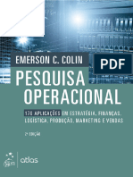 Pesquisa Operacional - 170 Aplicações em Estratégia, Finanças, Logística, Produção, Marketing e Vendas, 2 Edição - Amostra Livro