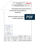 Method Statement For Crude Oil Tank Coating and Painting