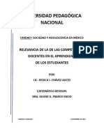 Ensayo Capacidades Docentes