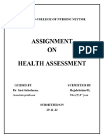 Health Assessment