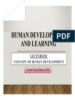 Human Development and Learning