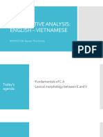 Lexical Contrastive Analysis