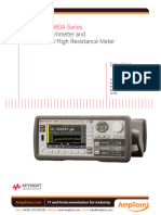 Keysight B2981a Femto Picoammeter