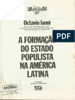 14 - Octávio Ianni - A Formação Do Estado Populista Na América Latina