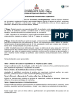 Orientação Trabalho de Economia para Engenheiro - 10-10