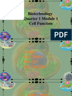 Module 1 Cell Functions