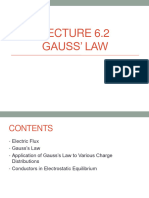 Lecture 6.2 - Gauss - Law