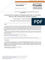 Experimental Investigation of Damping Performance