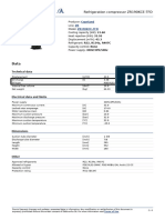 Refrigeration Compressor Zr190kce Tfd.