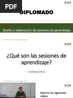 DIPLOMADO - Qué Son Las Sesiones de Aprendizaje