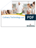 Culinary Technology 110