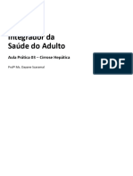 Seminário Integrador Da Saúde Do Adulto: Aula Prática 03 - Cirrose Hepática