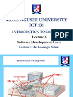 ICT 131 - Lecture 6 - Software Development Cycle - MU - 2023 (Autosaved) - 1