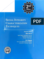 Signal Integrity Characterization Techniques