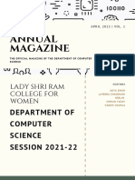 Computer Science Annual Magazine 2022