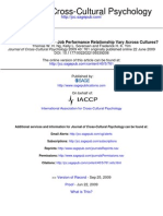 Journal of Cross Cultural Psychology 2009 NG 761 96