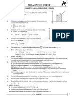 Sheet - 01 - Area Under Curve