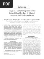 Diagnosis and Management of The Painful Shoulder (1) - Part 1 Clinical Anatomy and Pathomechanics