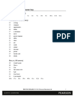 Progress Test 1 Answer Key