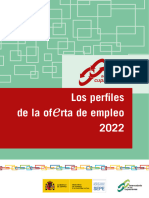 Perfiles de La Oferta de Empleo 2022