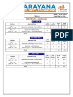 FTM - 3 - Xi-Ic - Iit - 10 - 07 - 2023 - QP