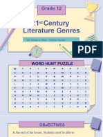 21st Literarygenres DD