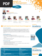 Final Agenda - South Asia Summit On Chronic Wound Management - 25th Nov - Online