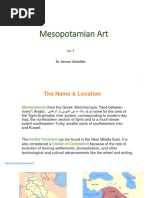 3 - Mesopotamian Art