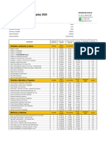 Pirotecnia Flash - Lista Display 2023