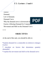 Microeconomics Lecture - 3 and 4 