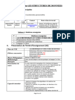 Syllabus Du Cours - Structure de Donnees