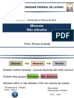 4 - GCS101 02 Minerais - Não Silicatos