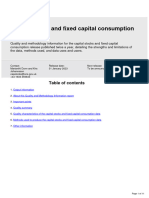 Capital Stocks and Fixed Capital Consumption QMI