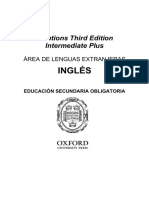 Solutions 3rd Ed Intermediate Plus LOMCE MEC