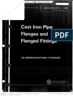 Asme Ansi b16 1 Cast Iron Pipe Flanges and Flanged Fittings 89