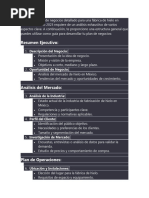 Plan de Negocios Fabrica de Hielo