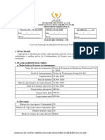 Plano de Ensino Bombeiro Profissional Civil I 2019