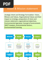 Vision Mission Statement