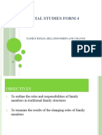 Roles of Family Members-Changes and Results - Powerpoint